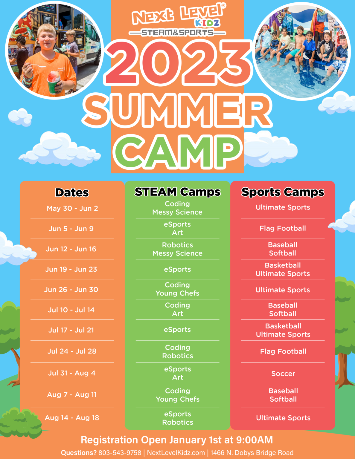 Summer Camp Fort Mill Next Level Kidz