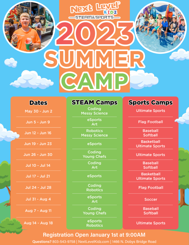 Summer Camp Fort Mill Next Level Kidz