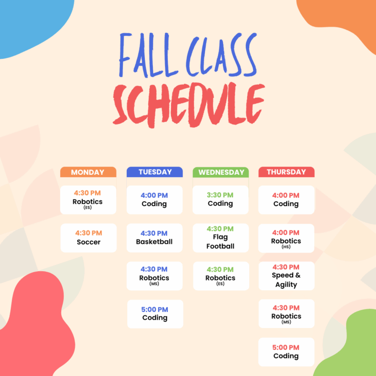 Class Schedule